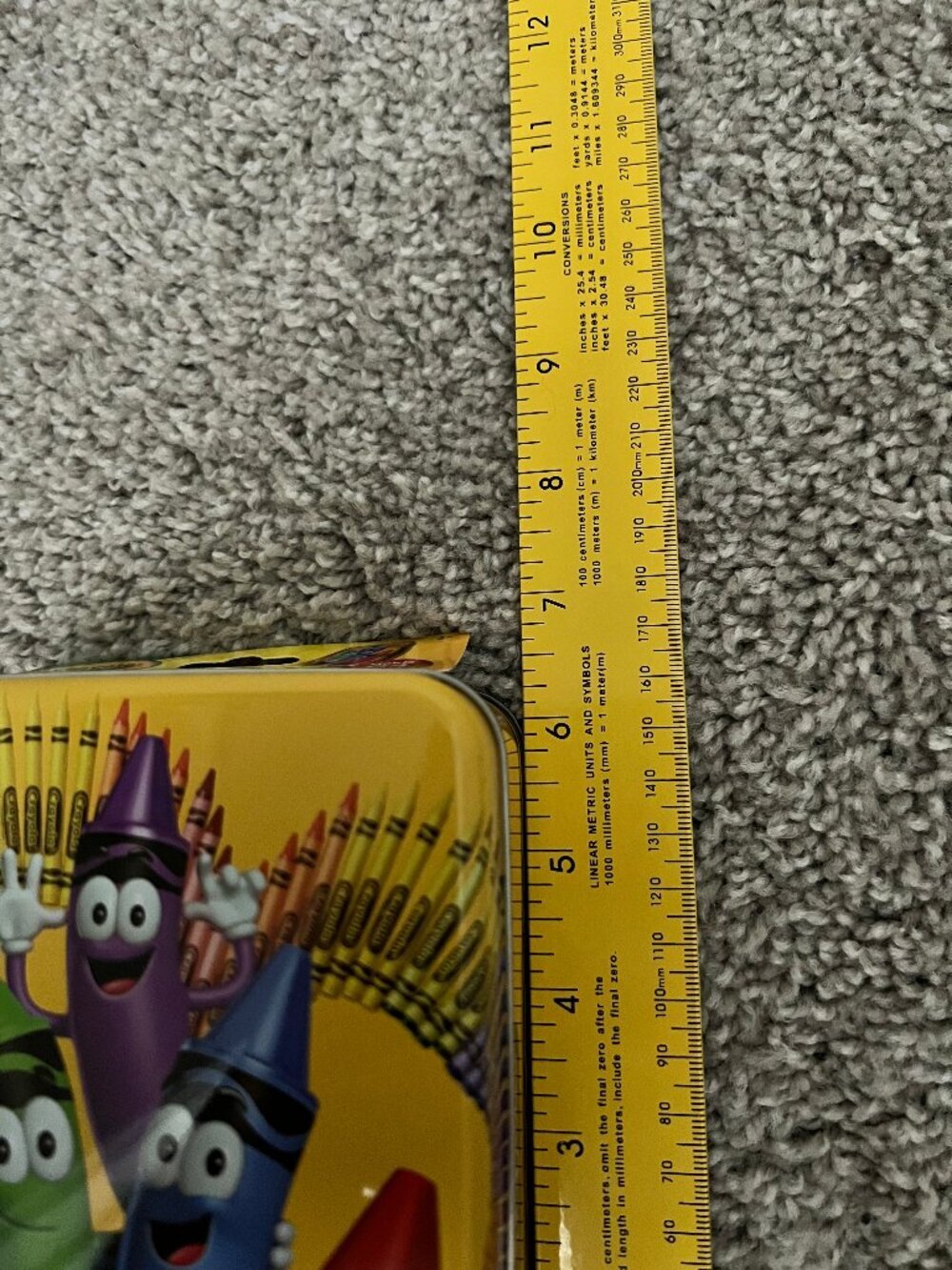 The Tin Box Crayola Tin Crayon Storage NWT - Picture 3 of 5